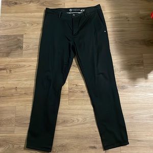 Mens Vuori Chino Black 33x32